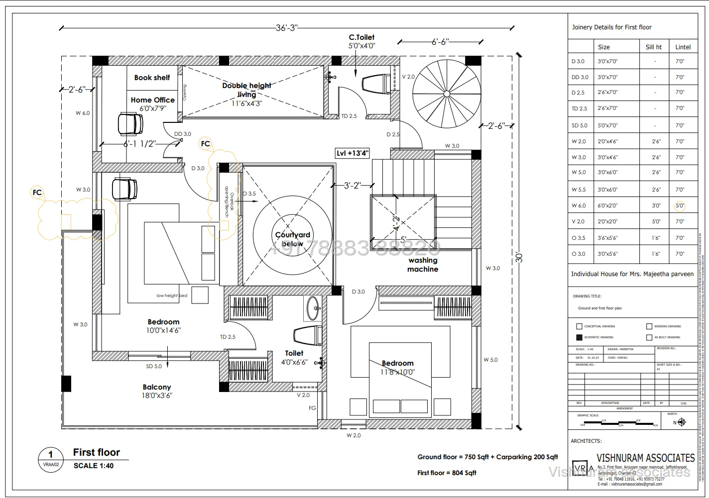 Mrs Majitha & Mr Bharathi plans — floor plan 1